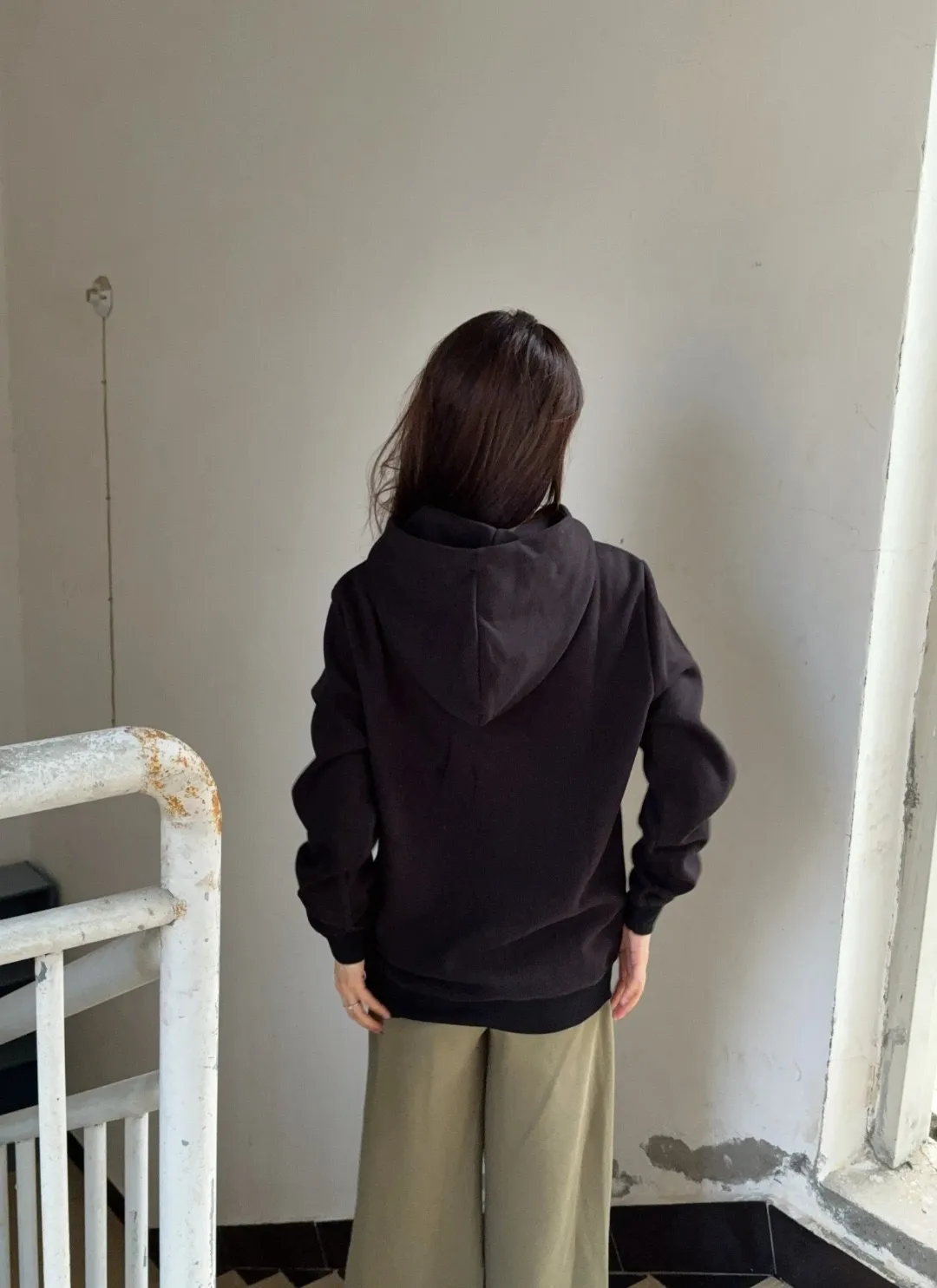 Louis Vuitton/Louis Vuitton 25Fw 3D letter patch hooded sweatshirt